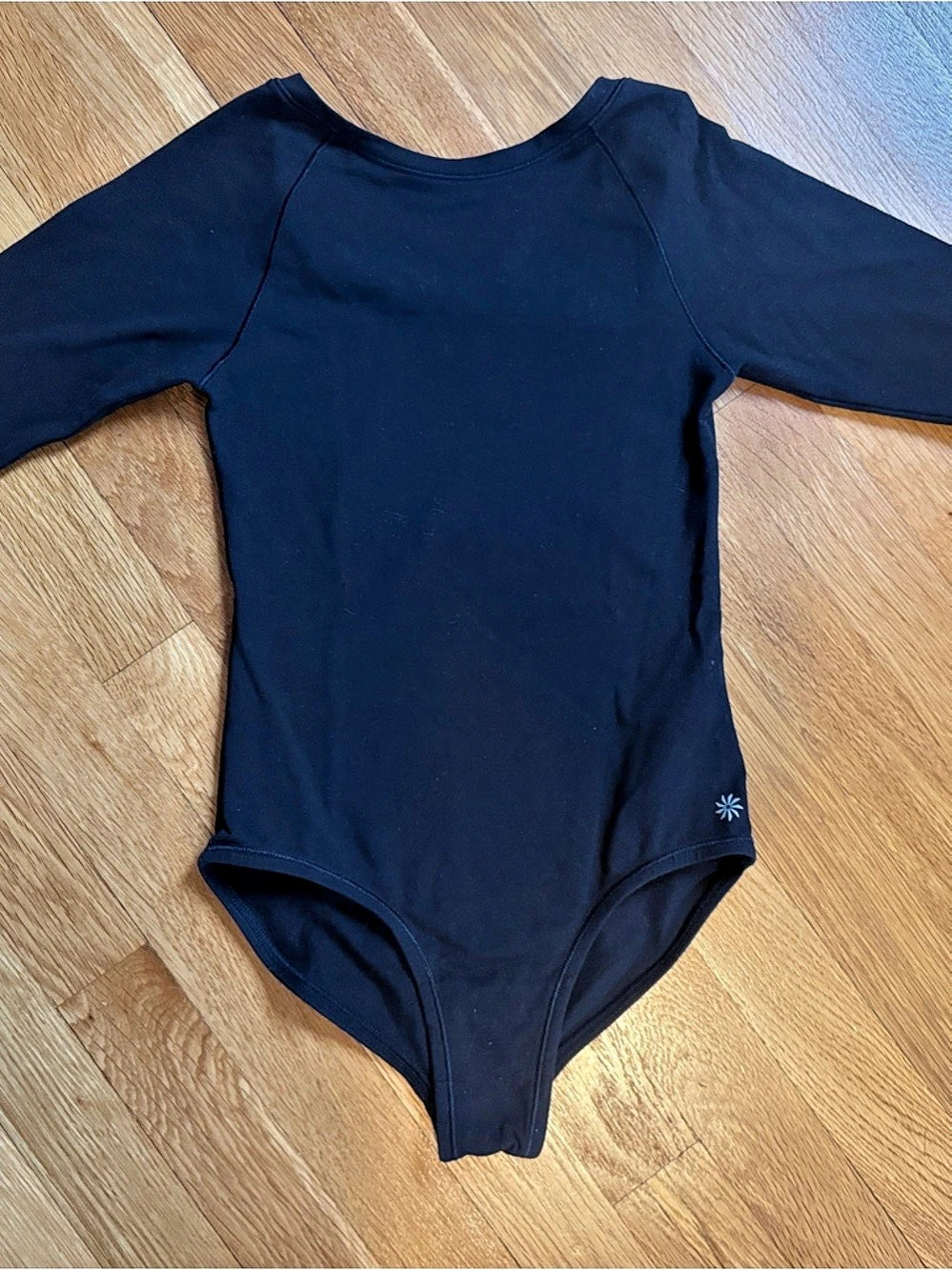 Athleta Girl Bodysuit/Leotard Black Size M (8-10)